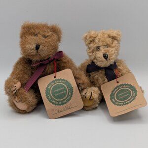 Boyd's Bears Vintage Mini Plush, Set of 2, Jointed, Archive Collection 1993-94